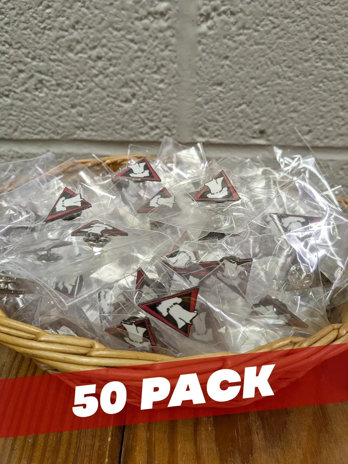 50 Pack of AAPA Lapel Pins (with info card)